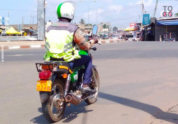 Moto OLE Togo en circulation